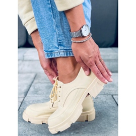 Loafer mit hohen Sohlen Unna Gelb 2