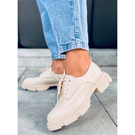 Loafer mit hoher Sohle Unna Beige 1