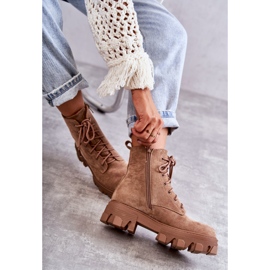 PG1 Wildleder Warme Stiefel Arbeiter Braun Darvin 1