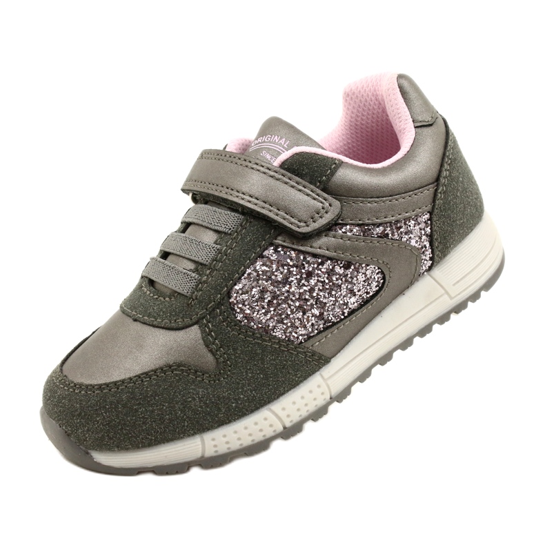 American Club ES40 Grey-Silver Kindersportschuhe grau 4