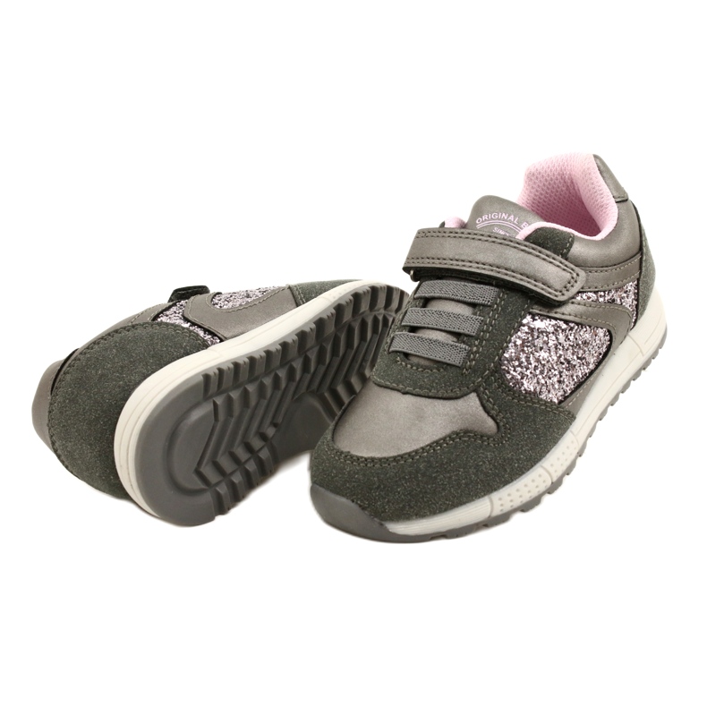 American Club ES40 Grey-Silver Kindersportschuhe grau 3