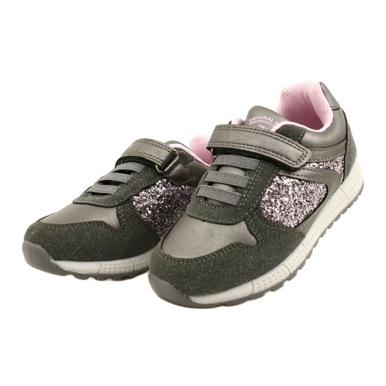 American Club ES40 Grey-Silver Kindersportschuhe grau 2