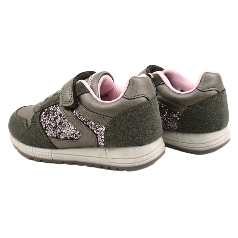 American Club ES40 Grey-Silver Kindersportschuhe grau 5