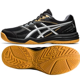Asics Upcourt 4 1071A053-001 Volleyballschuhe schwarz schwarz 1