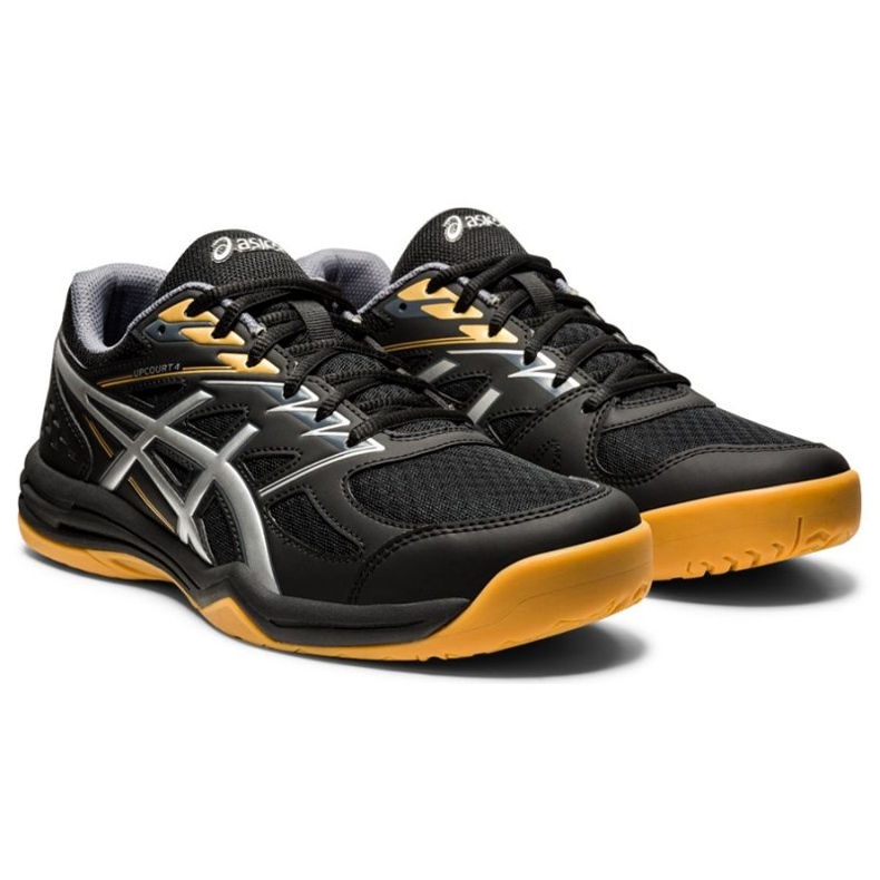 Asics Upcourt 4 1071A053-001 Volleyballschuhe schwarz schwarz 2