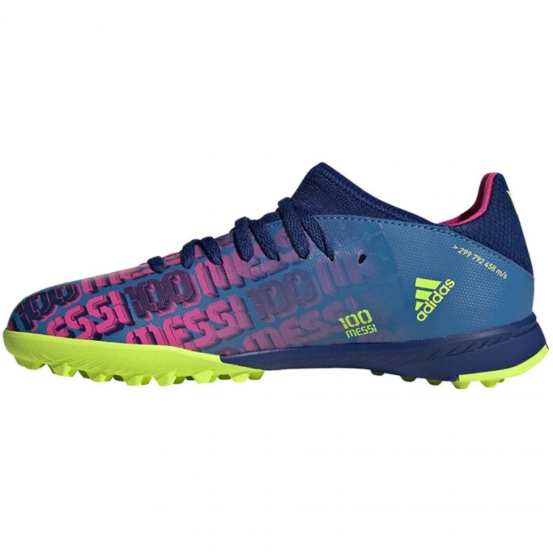 Adidas X Speedflow Messi.3 Tf Jr FY6904 Fußballschuhe marineblau, lila, blau, mehrfarbig blau 1