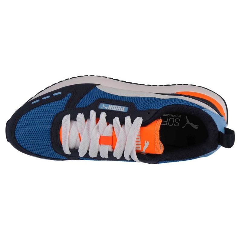 Puma R78 Ps Jr. 373616-25 weiß navy blau blau orange 2