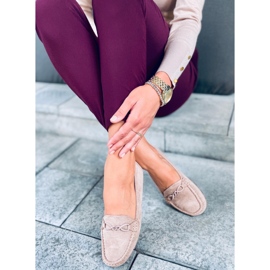 Saga Khaki Loafer für Damen beige 1