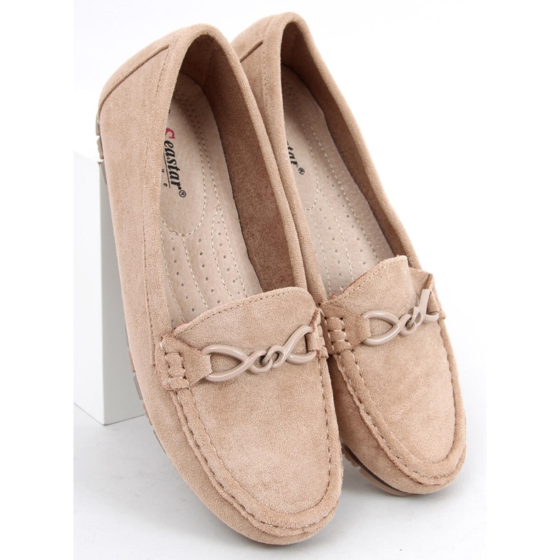 Saga Khaki Loafer für Damen beige 2