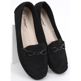 PA1 Saga Schwarze Loafer für Damen 2