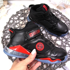 Schwarzer Winter-Sportschuh für Jungen Big Star KK374095 1