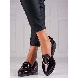 Lackschuhe W. Potocki bordeaux rot 1