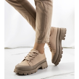 Maryland-Schuhe der beige Frauen 1