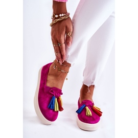 PS1 Damen Turnschuhe Slip-On Fuchsia Venira rosa 1