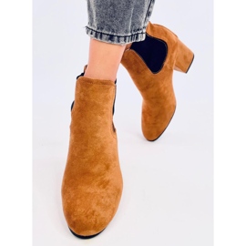 Chelsea-Boots Gendo Camel braun 1