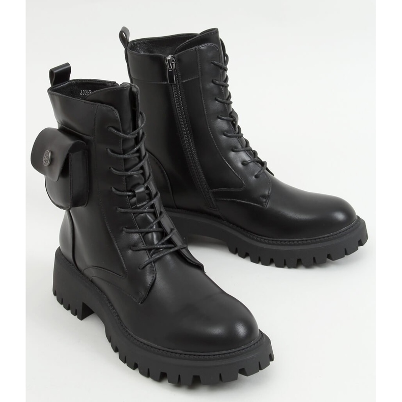 Arbeiter mit Tasche Dakar Black schwarz 1