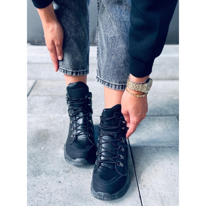 High-Top-Sneaker Brita Black schwarz 2