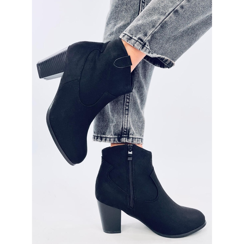 Rückgängig Schwarze Cowboystiefel 2