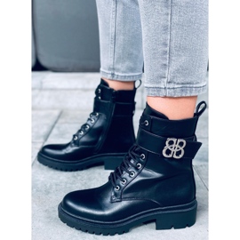 Gilmo Schwarze Damenstiefel 1