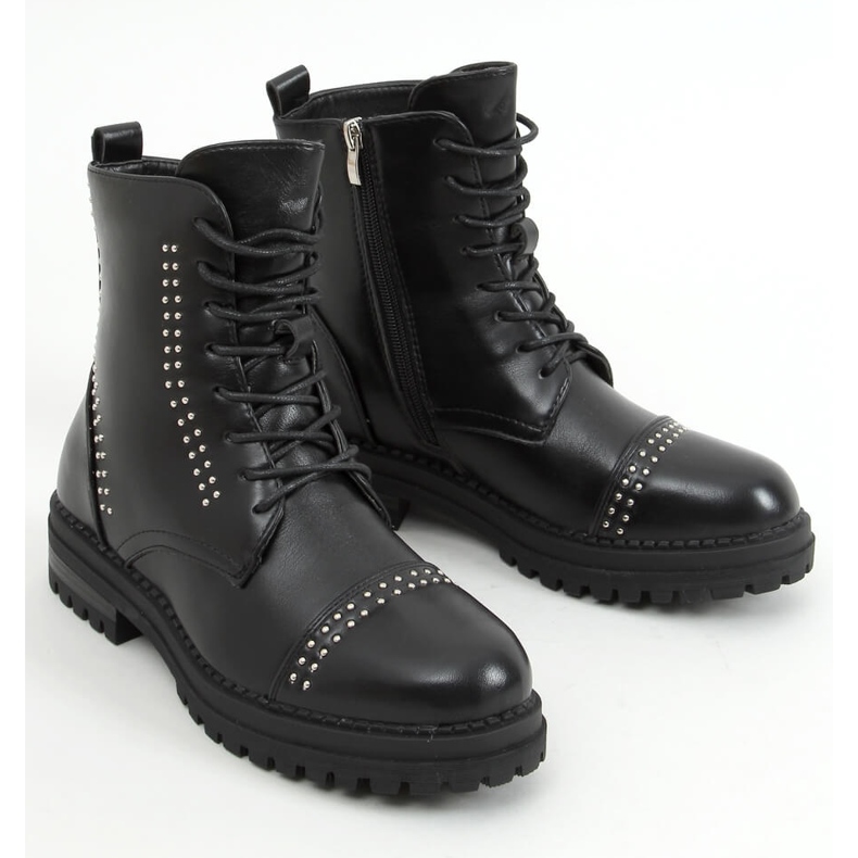 Rocky Black Militärstiefel schwarz 2