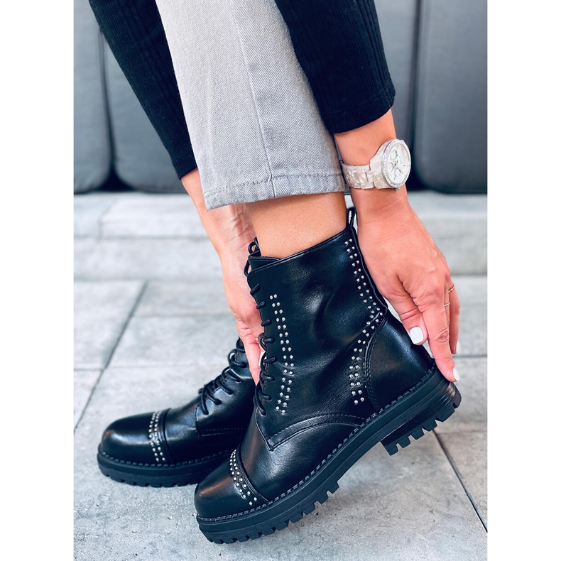 Rocky Black Militärstiefel schwarz 1