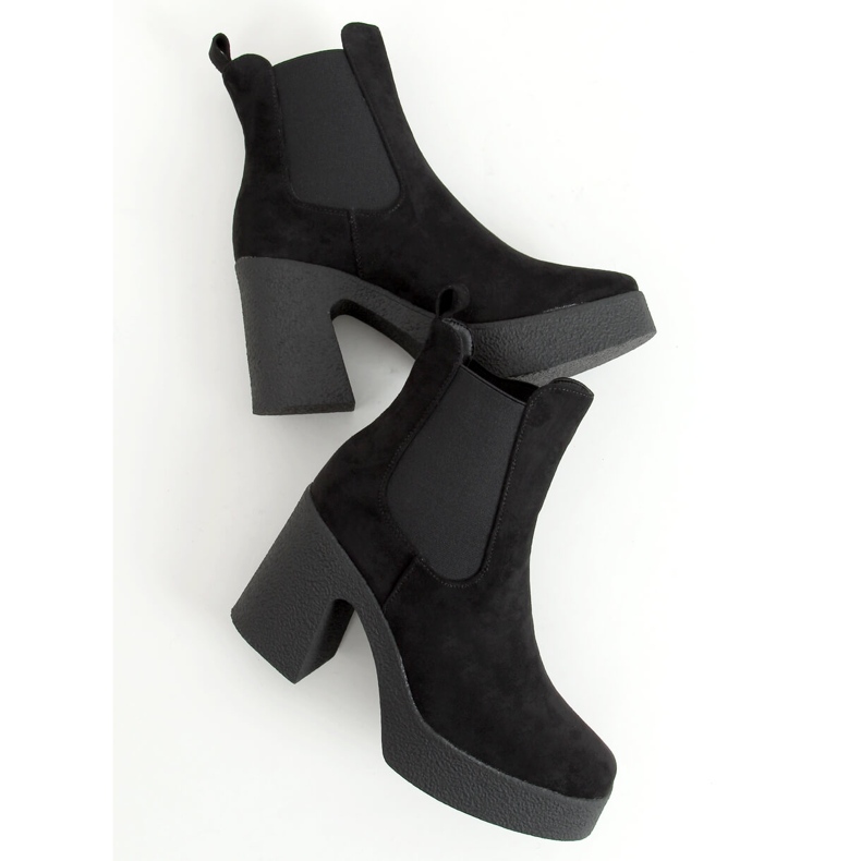 Stiefel auf Gummiabsatz Amelda Black schwarz 1