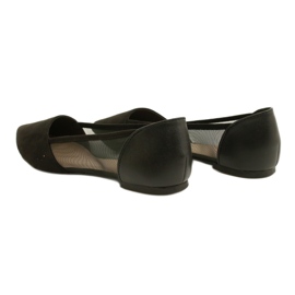 Evento Ballerinas mit Mesh Schwarz 8BL71-2015 6