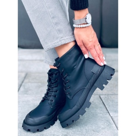 Arlen Schwarze Trekkingstiefel 1