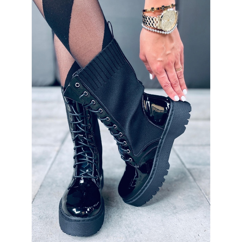 Arbeitersockenobermaterial Soks Schwarz 1