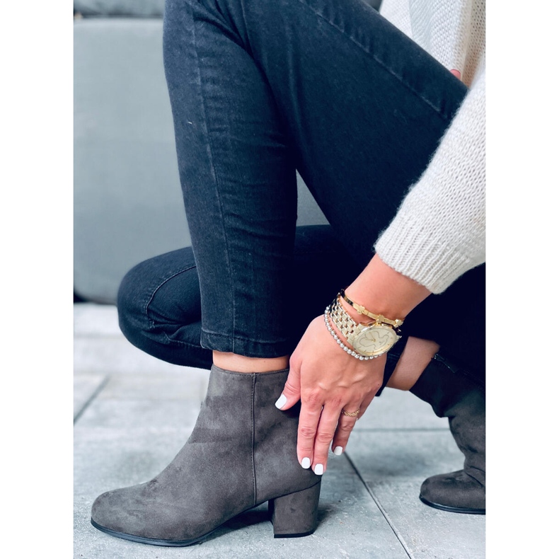 Talgo Grüne Stiefeletten mit hohem Absatz 1