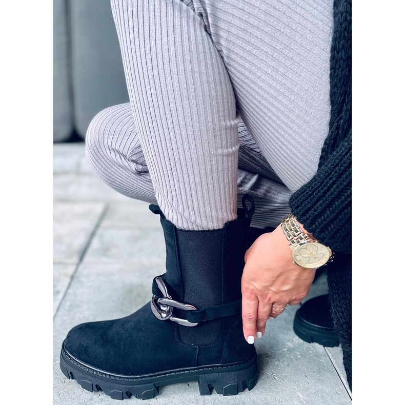 Chelsea Boots mit Calipso Black Obermaterial schwarz 1