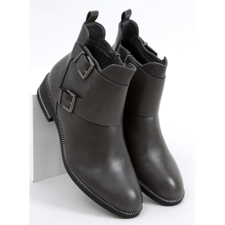 Kenn Grau Chelsea Boots für Damen 2