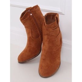 Fonda Camel High Heels braun 2