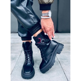 Military Berit Schwarze Stiefel 1