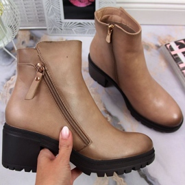 Vinceza W JAN139B beige Arbeitsstiefel 1