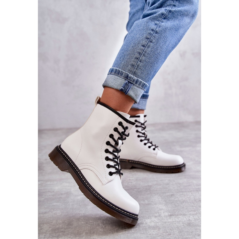 PG1 Damenstiefel Kombistiefel Weiß Lavita 1