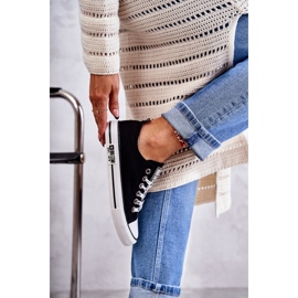 Damen Material Sneakers Big Star KK274102 Schwarz 2