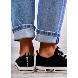 Damen Material Sneakers Big Star KK274102 Schwarz 1