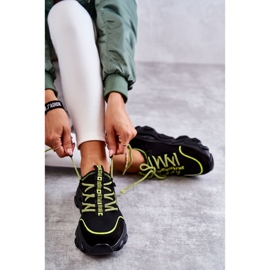 Damen Sneakers Memory Foam System Big Star KK274028 Schwarz 1