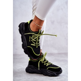 Damen Sneakers Memory Foam System Big Star KK274028 Schwarz 2