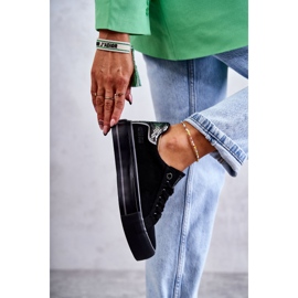 Damen Material Sneakers Big Star KK274036 Schwarz 2