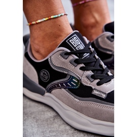 Damen Sportschuhe Big Star KK274100 Schwarz-Grau 1