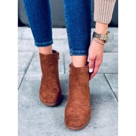 Verbe Camel Wildleder Chelsea Boots für Damen braun 2