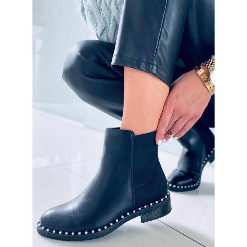 PA1 Chelsea-Boots mit Perlen Lagos Black schwarz 1
