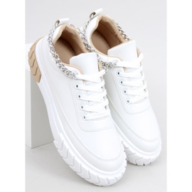 PA1 Maring Beige Damenturnschuhe weiß 1