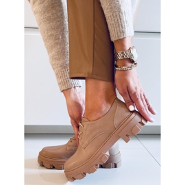 PA1 Loafer mit Schnürung in Tekla Khaki beige 2