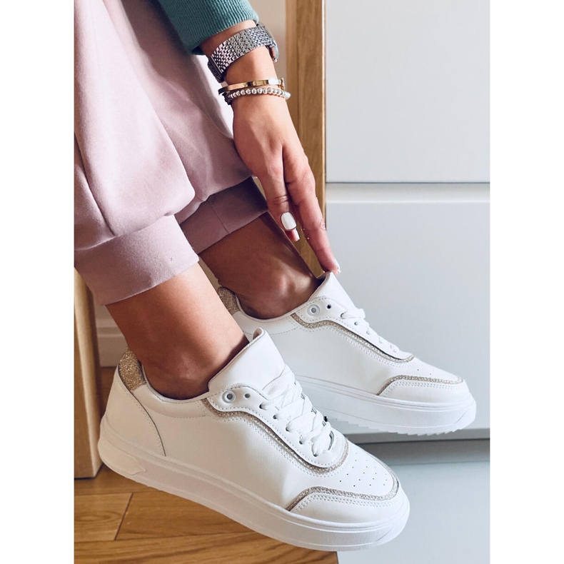 PA1 Josie Golden Damenturnschuhe weiß 2