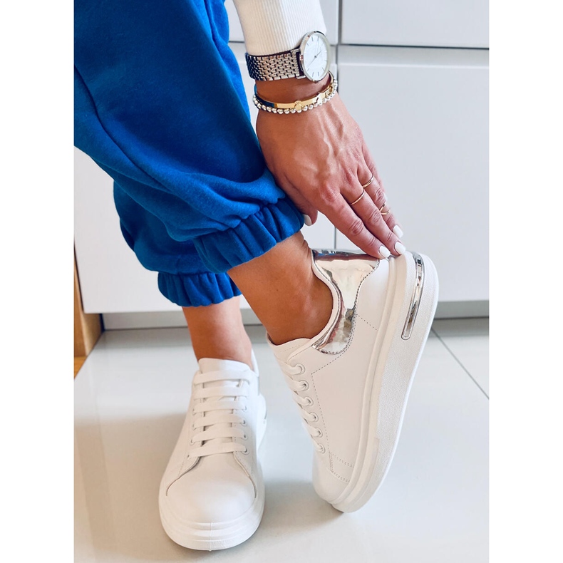 PA1 Damensneaker Sierra WEISS / SILBER weiß 1