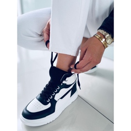 PA1 Myles Schwarzer High-Top-Sneaker weiß 2