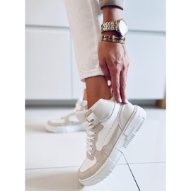 High-Top-Sneaker von Myles in Beige 1